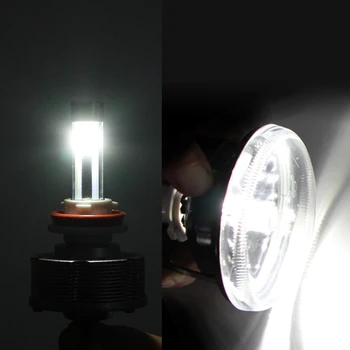 H16 LED Auto Fog Lamps External Light H11 2SMD Easy Install White Lights Factory Sale Super Bright 20W 6000K 12V LED Light