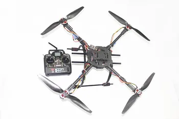 F07963-A 4-Axis Folding 3K Carbon Fiber Frame Kit Assembled RTF Kit with Radiolink 6 CH TX&RX NO Adapter Battery