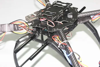 F07963-A 4-Axis Folding 3K Carbon Fiber Frame Kit Assembled RTF Kit with Radiolink 6 CH TX&RX NO Adapter Battery