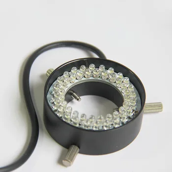 Adjustable Monocular microscope light microscope 40pcs LED lamp High-brightness light source 28mm inside diameter