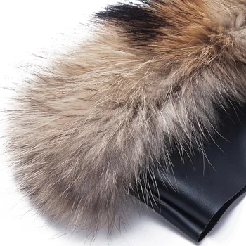 ANLAIBEIER Raccoon's Fur Trims for Classic big Mini Obag AMbag plush decoration plush for O bag