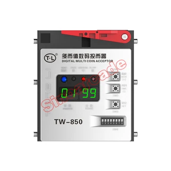 Advanced Top Entry Multi Coin Accepot TW-850 Coin Selector for Arcade Game Cabinets Vending Machines