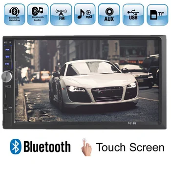 New 4 inch TFT HD screen car radio player Bluetooth car audio USB SD aux in 1080P movie FM MP3 MP4 MP5 1 din car audio stereo