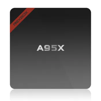 Nexbox A95X TV Box Amlogic S905X Quad Core 2GB/8GB Set Top Box WiFi Bluetooth 4.0 Streaming Media Player with Remote OTT
