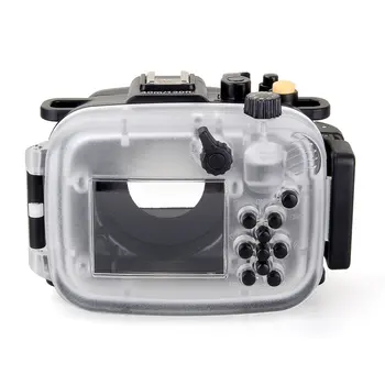 Meikon 40m/130ft Underwater Diving Camera Housing Case for Sony HX90