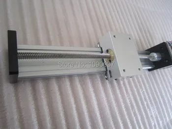 High Precision CNC STK T8*8 Ballscrew Sliding Table effective stroke 300mm+1pc nema 23 stepper motor XYZ axis Linear motion