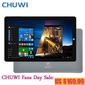 CHUWI Fans Day! 10.1 Inch Chuwi Hi10 Pro Tablet PC Intel Atom Z8350 Quad Core 4GB RAM 64GB ROM Windows 10 Android 5.1 Dual OS