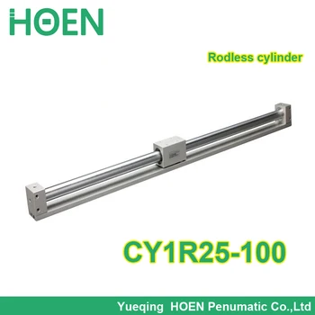 CY1R25-100 SMC type Rodless cylinder 25mm bore 100mm stroke high pressure cylinder CY1R CY3R series CY1R25*100
