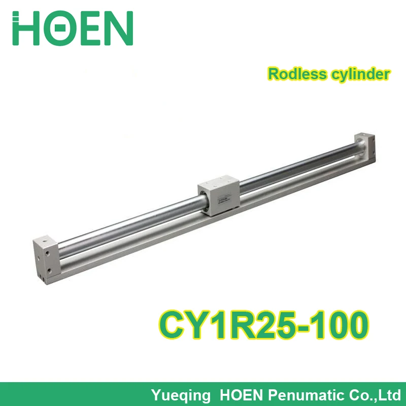 CY1R25-100 SMC type Rodless cylinder 25mm bore 100mm stroke high pressure cylinder CY1R CY3R series CY1R25*100