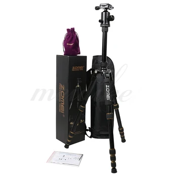 Zomei Z699 Professional Aluminum Travel Tripod Monopod with Ball Head Stand for Camera Camcorder