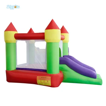 One slide Bounce House Inflatable Castle for Residential Use Outdoor playing Birthday party