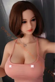 2016 NEW HOT 161cm realistic sex doll big ass fat boobs,real life sexy lady poupee silicone,vagina sex doll with skeleton,ST-215