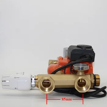 Water Underfloor Heating Manifold Pump mixing valve unit brass