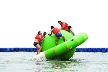 Water gyro 3.5*2.1M water game playing inflatable toy summer