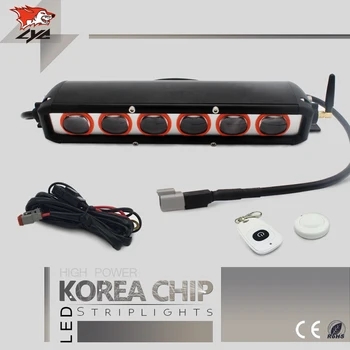 LYC Newest Product 10 Inches Day Driving Lights Led For Jeep Front Bumper Llight Bar Car Led Lights 3600LM Waterproof