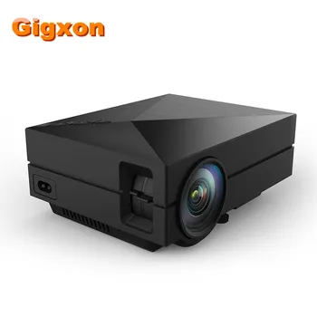Gigxon - G60 Newest GM50 Upgrade GM60 MINI Projector For Video Games TV Home Theatre Movie Support HDMI VGA AV SD