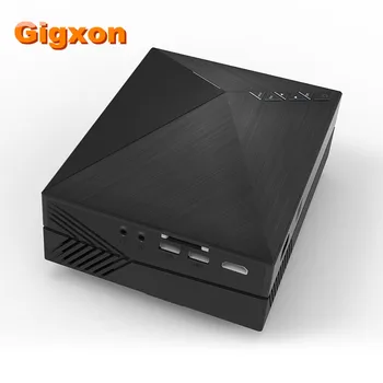 Gigxon - G60 Newest GM50 Upgrade GM60 MINI Projector For Video Games TV Home Theatre Movie Support HDMI VGA AV SD