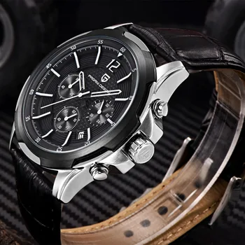 PAGANI DESIGN Men's Fashion Chronograph Sport Men's Watches reloj hombre Brand De Luxe Grand Dial Quartz Watch Relogio Masculino