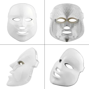 TOP BEAUTY PDT LED Light Therapy Facial Mask Photon Wrinkle Removal Face Skin Rejuvenation Beauty Spa Device 7 Colors