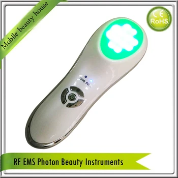 Mini Rechargeable 5 Colors Led Light Photon Therapy Home Spa Anti Aging Acne Wrinkle Treatment Rejuvenation Facial Massager