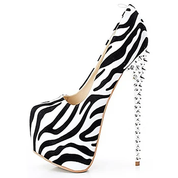 Women's Platform High Heel Shoes Stiletto Brand Quality Heels Pumps Ladies Party Fashion Sexy Gladiator Shoes Size 35-46 B013