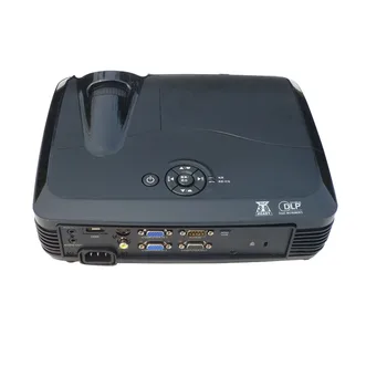 Ultra short Short Throw Projector HD 1024x768 3600 ANSI Lumens Shutter 3D Projector 1M Distance Have 80Inch DLP 4K 3D projector