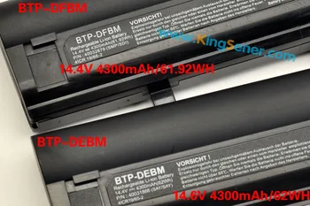 4300mAh Original Quality New BTP-DFBM Laptop Battery for Medion P6622 P6624 MD98250 MD98330 BTP-DFBM BTP-DBBM BTP-DEBM 8CELLS