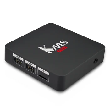 Mesuvida KM8 Pro Smart TV Box Android 6.0 TV Box Amlogic S912 Octa Core CPU Supporting BT4.0 Dual Band WiFi Kdi 17.0 Set Top Box