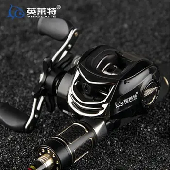 2016 new sale High Speed 6.3:1 Baitcasting Reel 10+1 BBs Top Quality Drag Power 6 KG Right/Left Handed FIshing Reel