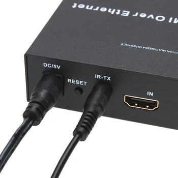 2.25GHz Plug and Play HDMI Over Ethernet CAT5e CAT6 LAN Cable Extender HDMI TCP/IP HDMI Transmitter/Receiver