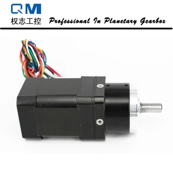 Brushless dc motor nema 17 60W 24V with planetary gearbox ratio 5:1 for peristaltic pump