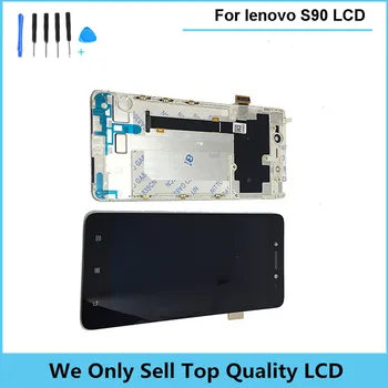 Compatible LCD For Lenovo S90 LCD Display+Touch Screen Digitizer Panel Assembly With Frame Replacement S90-T S90-U S90-A+ tools