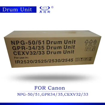 1PCS Photocopy Machine Drum Unit For Canon IR 2520 2525 2530 2545 GPR-34 35 NPG-50 51 C-EXV32 33 Copier Parts IR2520