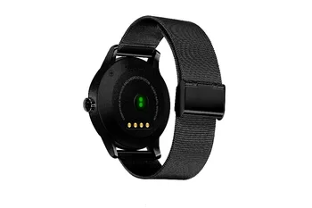 K88H Smart Watch 1.22 Inch IPS Round Screen Support Heart Rate Monitor Bluetooth SmartWatch For iphone huawei xiaomi IOS Android