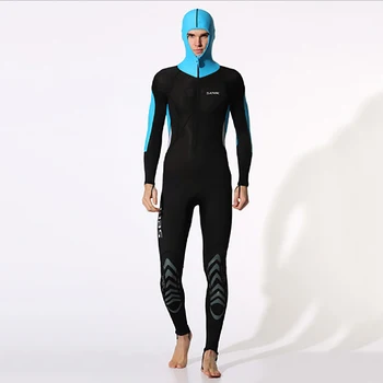 Hisea Man's Long sleeve Swimsuit Equipment For Diving Scuba Swimming Surfing Spearfishing 0.5mm Neoprene One-piece Wetsuit