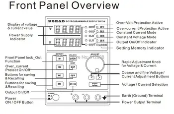 KORAD KA3010D -Precision Variable Adjustable 30V, 10A DC Linear Power Supply Digital Regulated Lab Grade