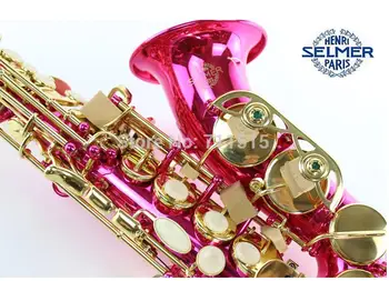 SS-54- B Adjustment Soprano Saxophone France Henry Selmer Saxophone Red Gold Lacquer Soprano Saxofone Reference 54 red