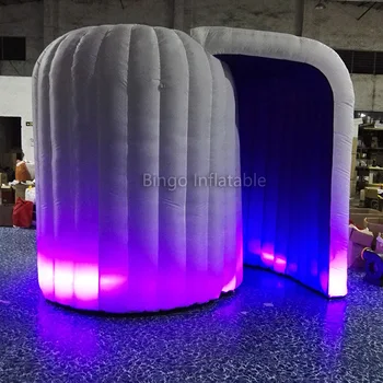 Lighting decoration popular dome tent inflatable photo booth props toy tent