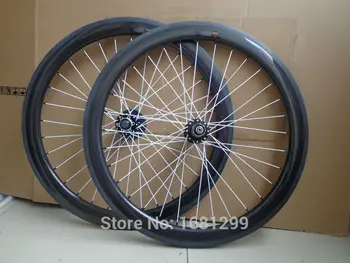 1Pair Newest 700C 50mm tubular rims Road bike 3K UD 12K full carbon fibre bicycle wheelsets with disc brake hubs