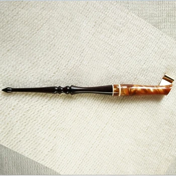 Deluxe Handmade Rose Wood Oblique Calligraphy Nib Dip Pen Copperplate Script Dip Pen Holder Gift Dip Pen