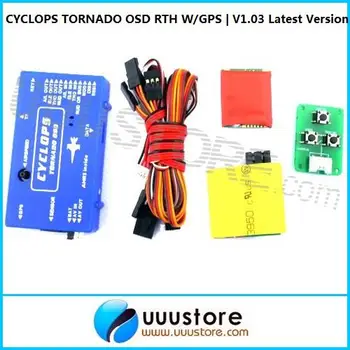 CYCLOPS TORNADO OSD System Real Airspeed Way Points Low Power RTH W/GPS | V1.03 Latest Version