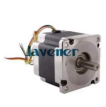 HSTM86 Stepping Motor DC Two-Phase Angle 1.8/6.2A/154mm/4 Wires/Single Shaft