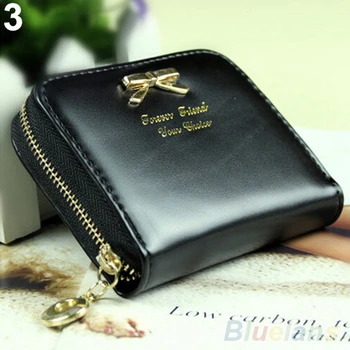 Hot Fashion Women's Mini Faux Leather Lady Purse Wallet Card Holders Handbag coin bag 02U6 4ON7