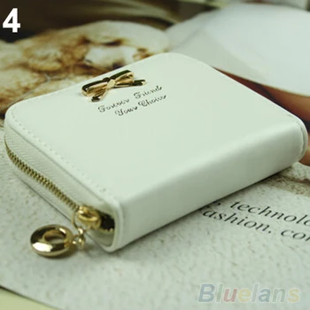 Hot Fashion Women's Mini Faux Leather Lady Purse Wallet Card Holders Handbag coin bag 02U6 4ON7