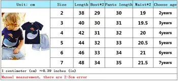 2017 Sale New Children's Clothing Boys Summer Whale T-shirt and Striped Shorts Sports Suit Brand Children Boy Baby Kids Outfits