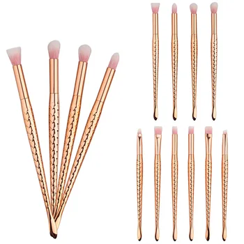 New Brand 4-6 pcs Professional Rose Gold Color Makeup Brushes Makeup Brushes Set Make up Brush Tools kit