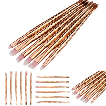 New Brand 4-6 pcs Professional Rose Gold Color Makeup Brushes Makeup Brushes Set Make up Brush Tools kit