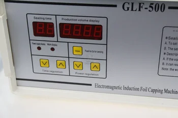 GLF-500 bottle induction sealing machine portable manual induction sealing Machine for Aluminum foil sealing