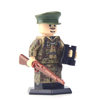 JOY MAGS World War Commandos Team Marine Corps Building Block Bricks Toys Imperial Forces Compatible with Army Weapons