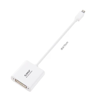 ORICO DMP3D-WH Mini Displayport to DVI Converters Lightning adapter Projector for MacBook